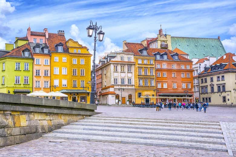 The historic centre of Warsaw