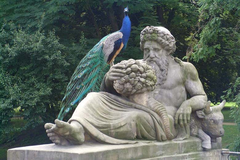 Sculpture in Łazienki Park