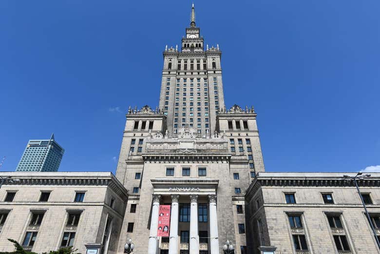 The Palace of Culture and Science