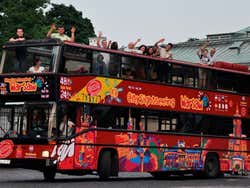 Warsaw sightseeing bus