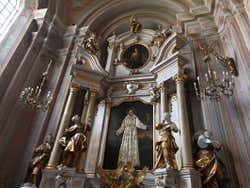 Chapel inside St. Anne's Church in Warsaw