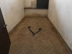 Prison cell at the Gestapo Headquarters in Warsaw