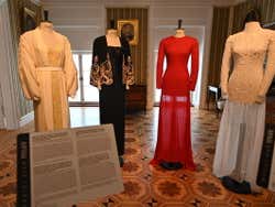 Dress collection at Lazienki Palace in Warsaw