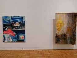 Paintings at Zacheta Gallery in Warsaw