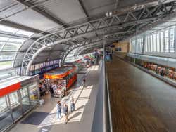 Inside Warsaw Modlin Airport