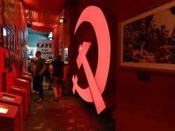 Communist room in the museum