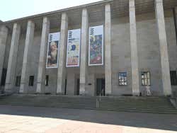 Entrance to the National Museum in Warsaw