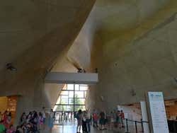 Interior of the POLIN museum in Warsaw
