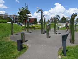 Copernicus Museum Park in Warsaw
