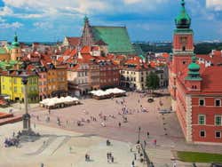 Royal Castle Square in Warsaw