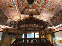 Recreation of a Jewish synagogue