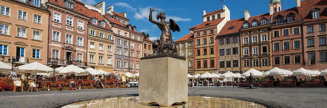 Warsaw's Old Town Market Place